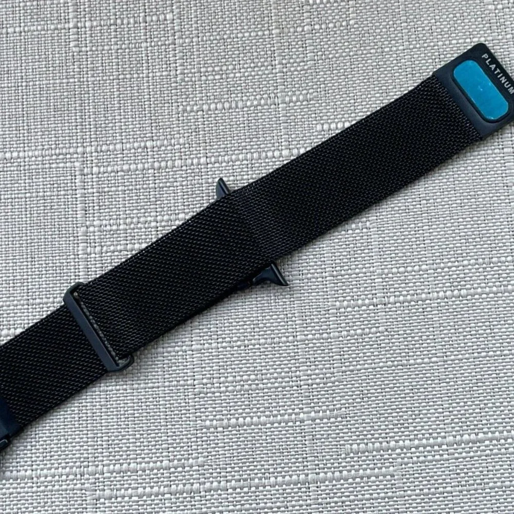 Unbranded Replacment Band for iWatch Black Mesh Metal Strap Band Size 42mm